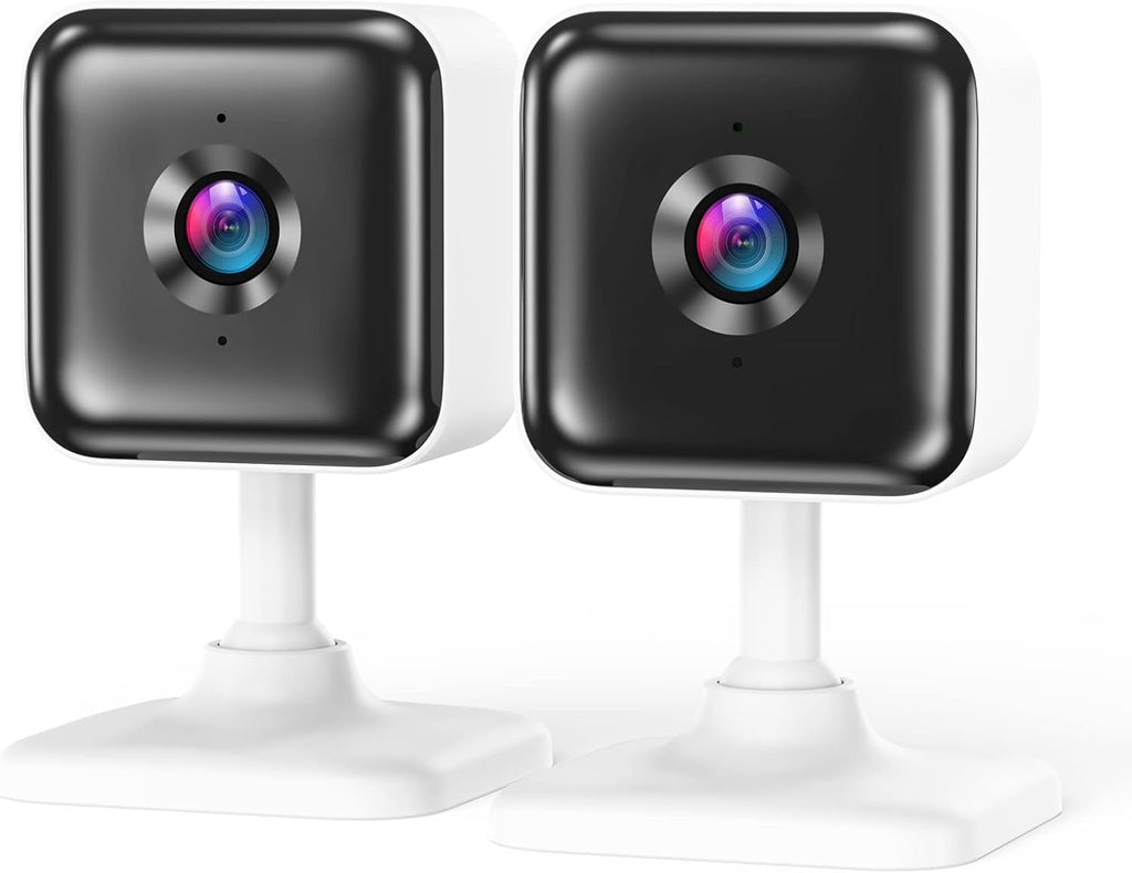 1080P Wi-Fi Security Camera with Night Vision, 2-Way Audio, Motion Detection, 2 Pack R887