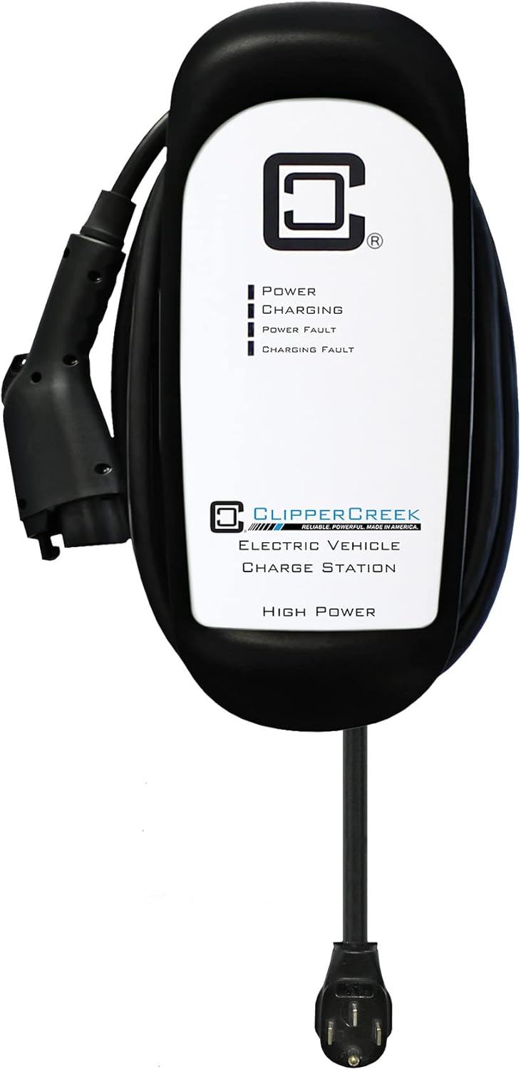 32 Amps Level 2 240 Volts EV Charger Hardwired 25 feet Cable W864