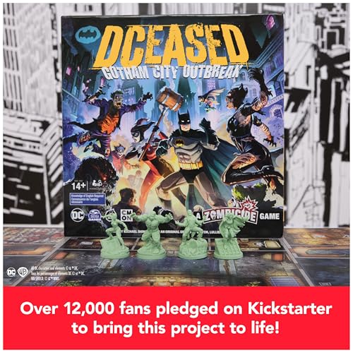 DCeased Gotham City Outbreak Strategy Board Game G835