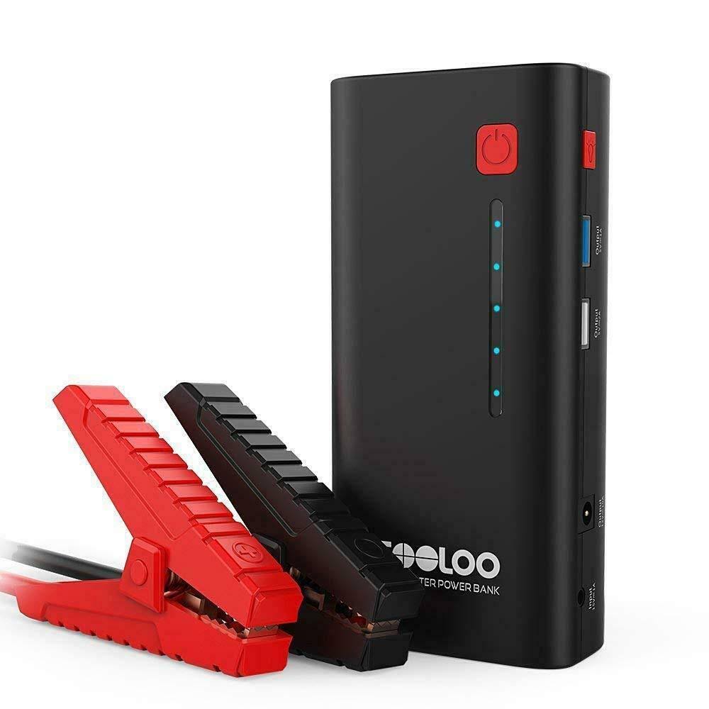 800A Peak 18000mAh Car Jump Starter with USB Quick Charge 3.0 U143