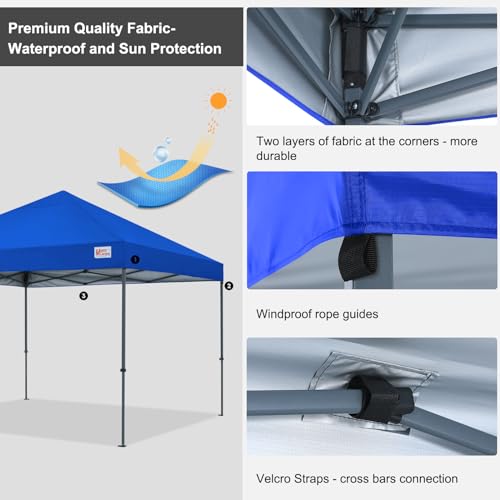 Black 10x10 Pop Up Canopy Top F877672