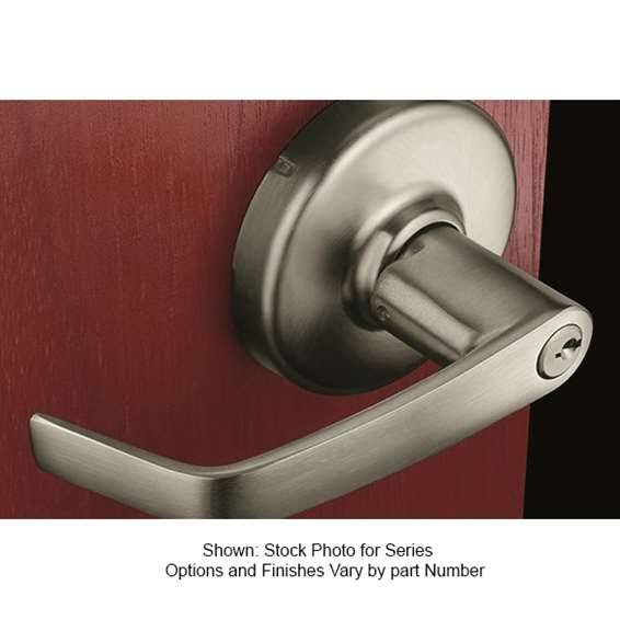 Bright Chrome Cylindrical Lock F959