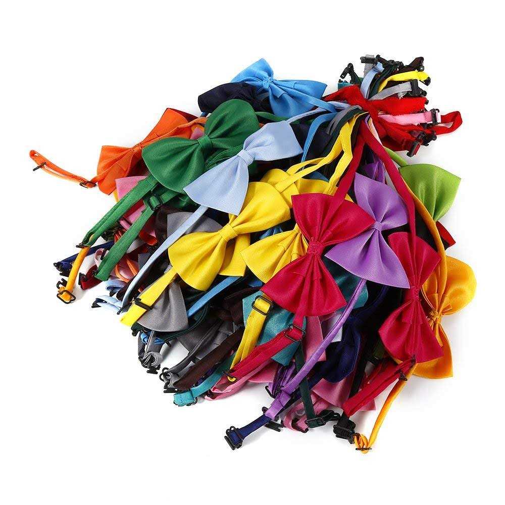 Dog Bow Ties with Adjustable Collar J253