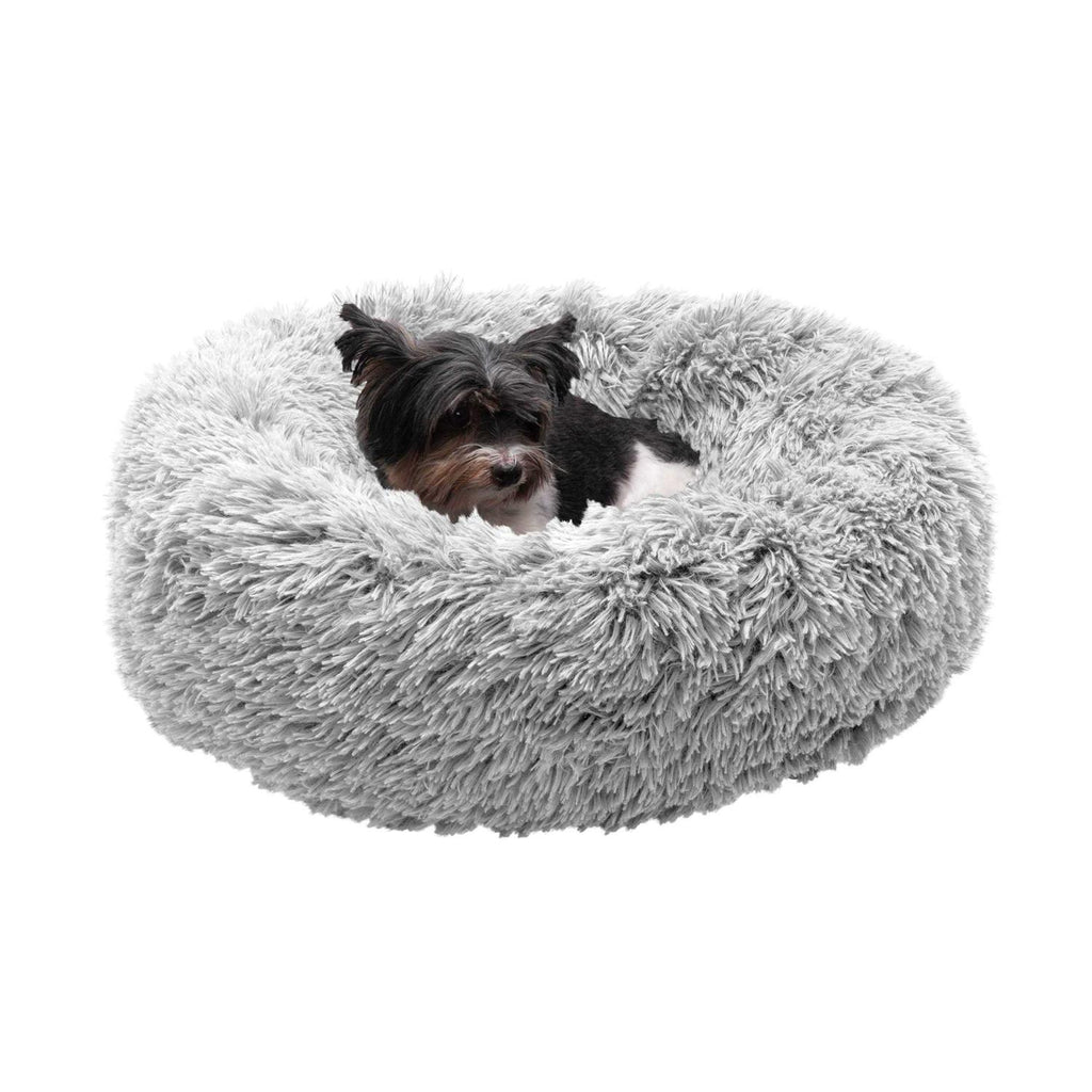 Long Fur Donut Dog Bed X257
