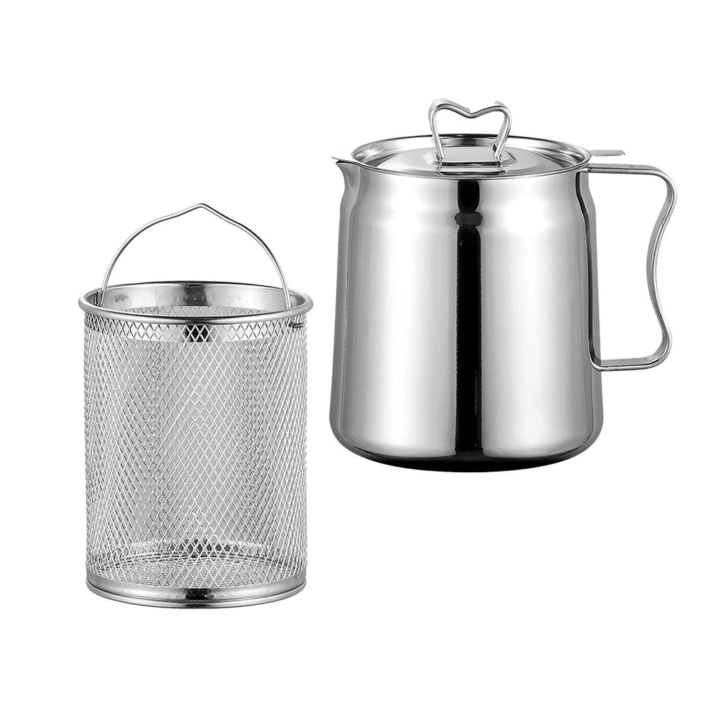 Stainless Deep Fryer Oil Container Tank 2.0L P61716