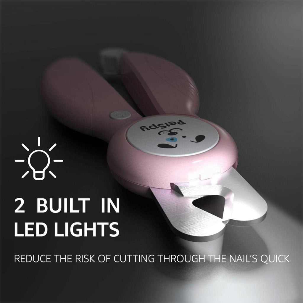 Dog Nail Clippers with LED Guide Light C884