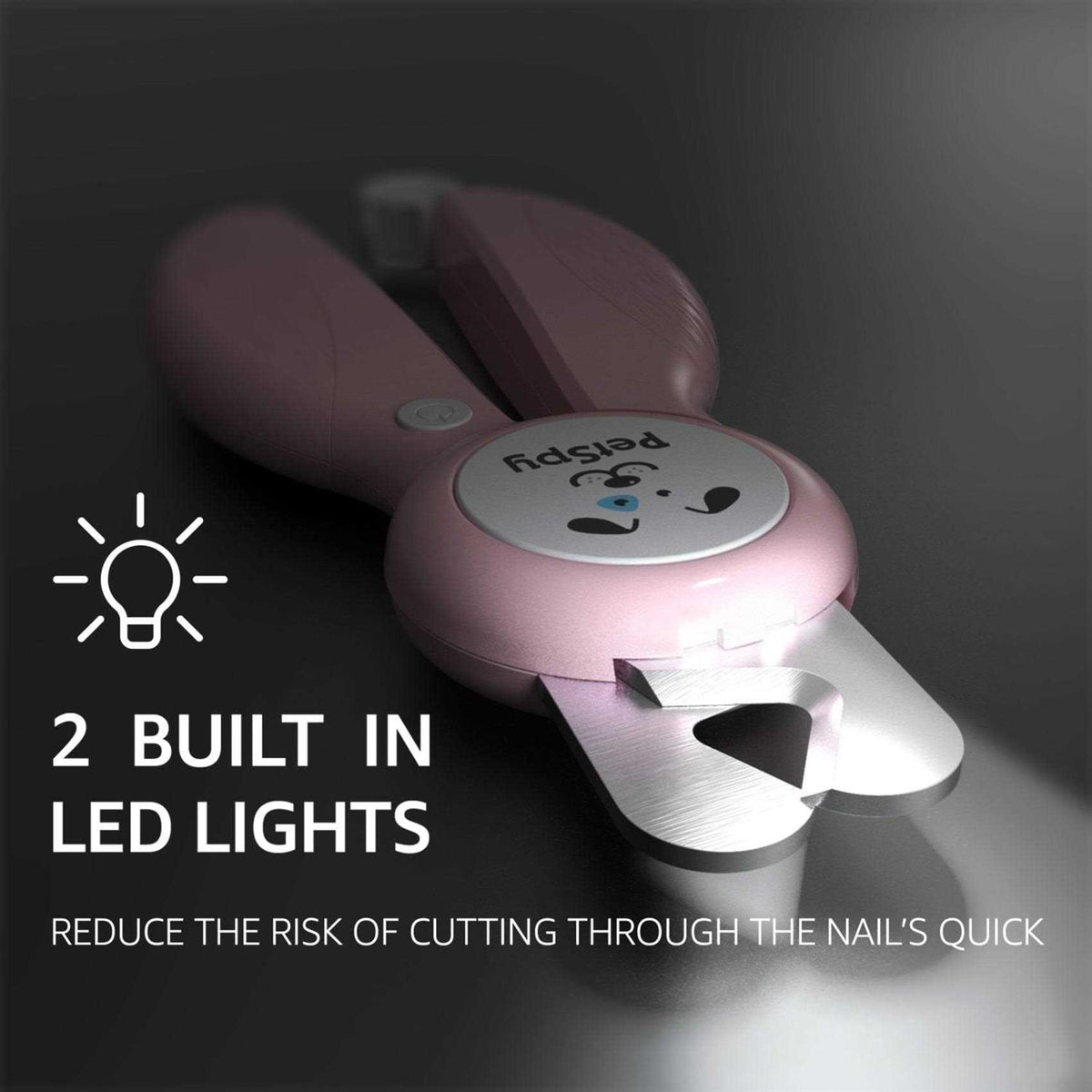 Dog Nail Clippers with LED Guide Light C884