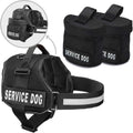 Service Dog Vest with Hook and Loop Straps and Detachable Backpacks in 7 Sizes Y6164
