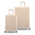 2 Piece Set 20" Carry-on and 28" Checked Hardside Luggage D704