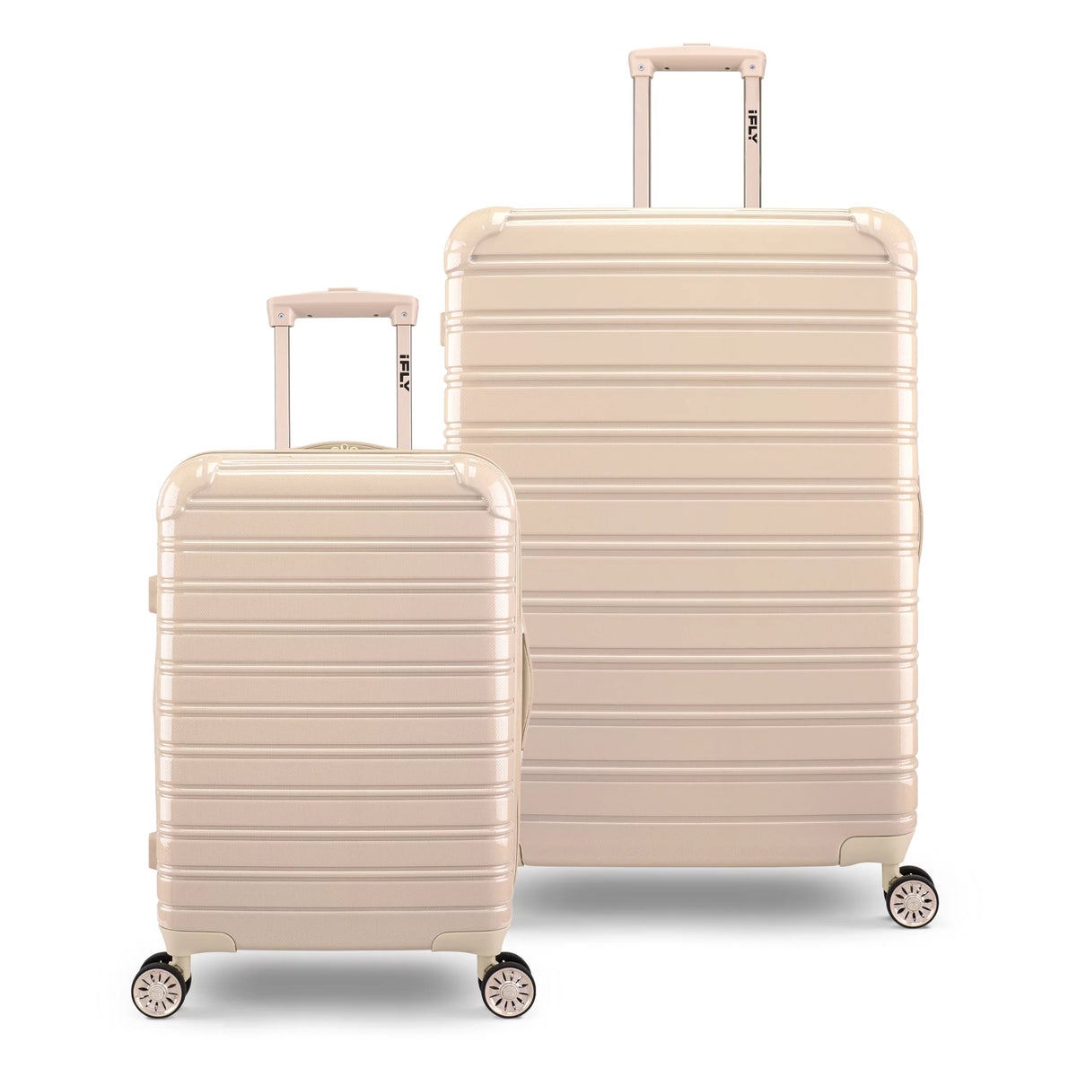 2 Piece Set 20" Carry-on and 28" Checked Hardside Luggage D704