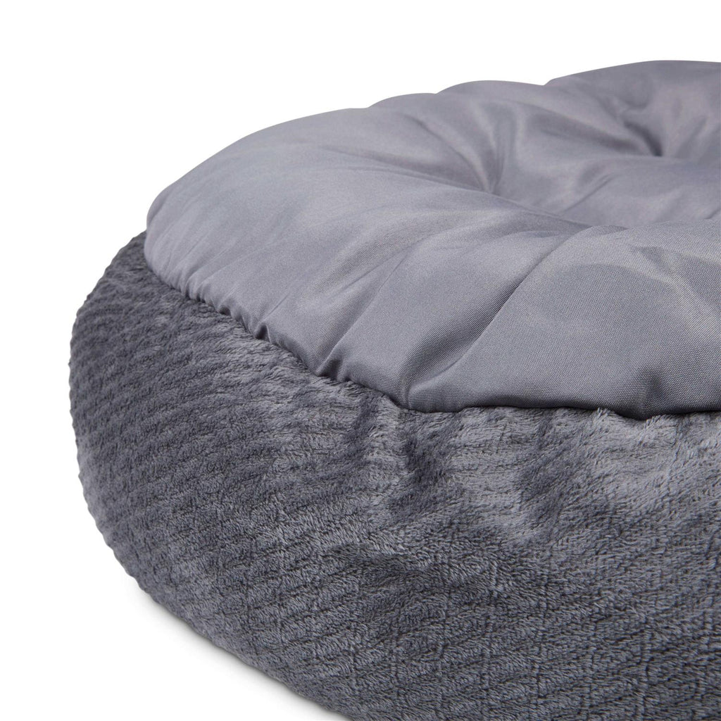 Textured Round Cat Bed Q434