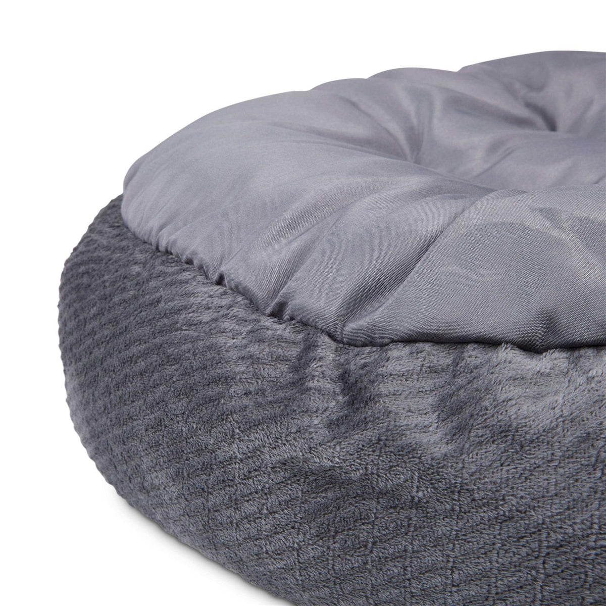 Textured Round Cat Bed Q434