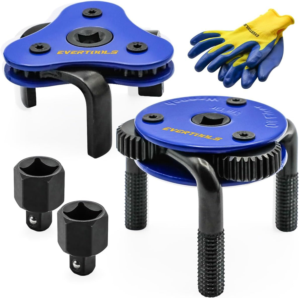 Adjustable Oil Filter Wrench with Gloves Z941