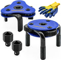 Adjustable Oil Filter Wrench with Gloves Z941