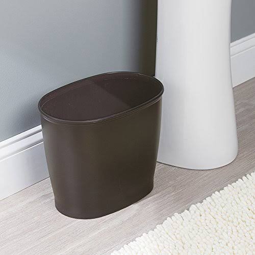Toilet Bowl Brush, Plunger, Toilet Paper Holder, Trash Can, Set of 4 V391