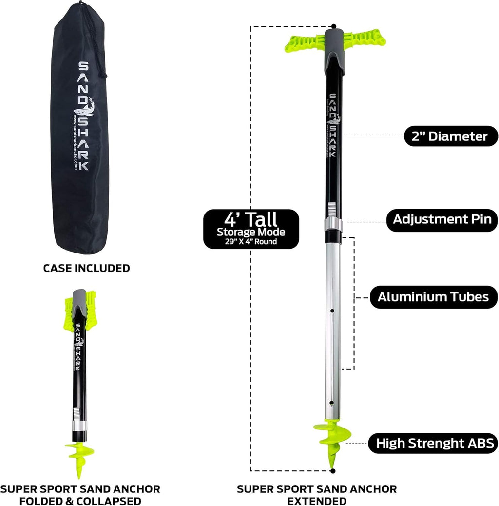 Boat Anchor Adjusts 29-48 w/Case V7279