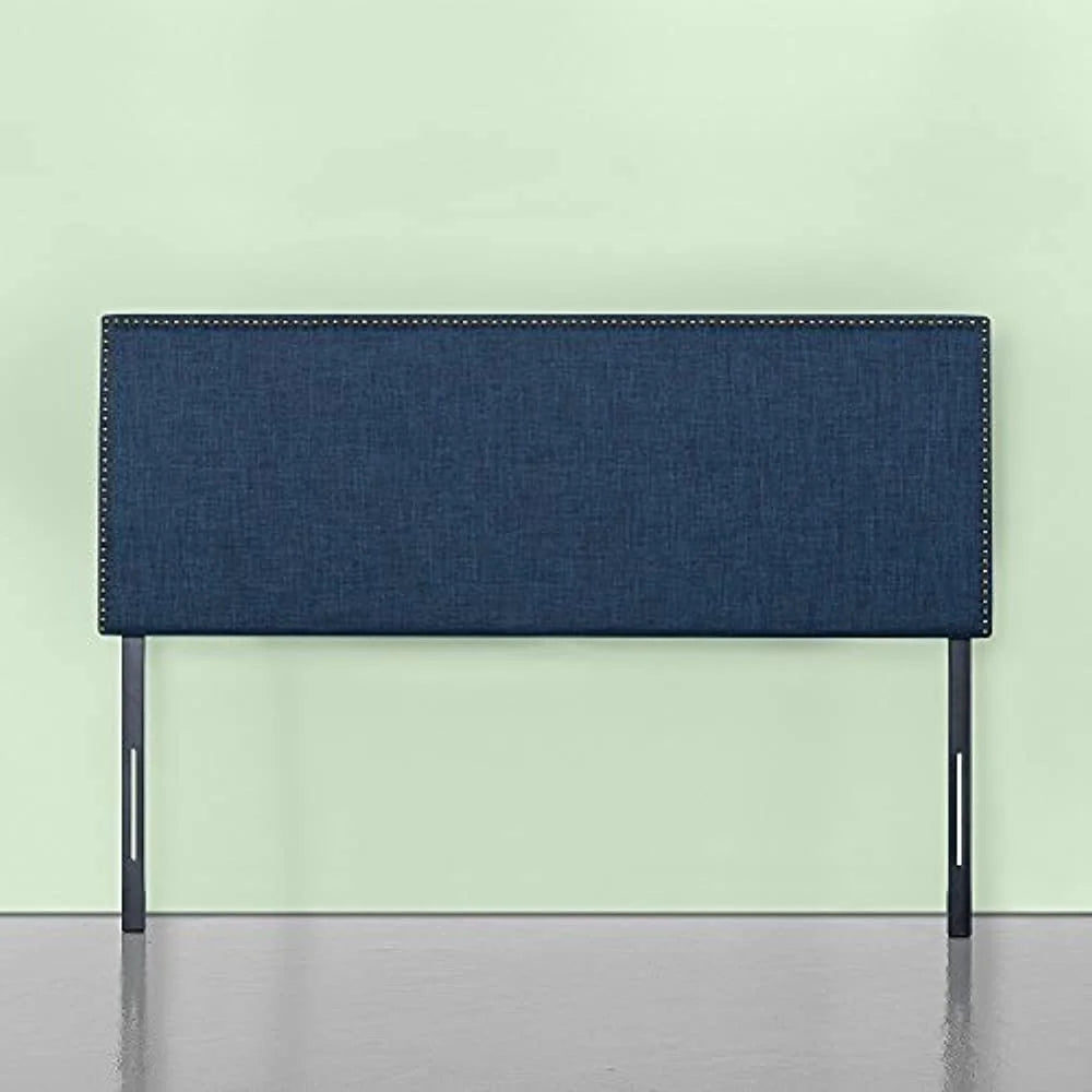 Navy Queen Upholstered Headboard Q490172