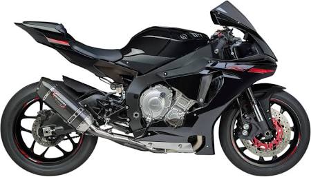 3/4 Exhaust Carbon Fiber Muffler Gray O8066