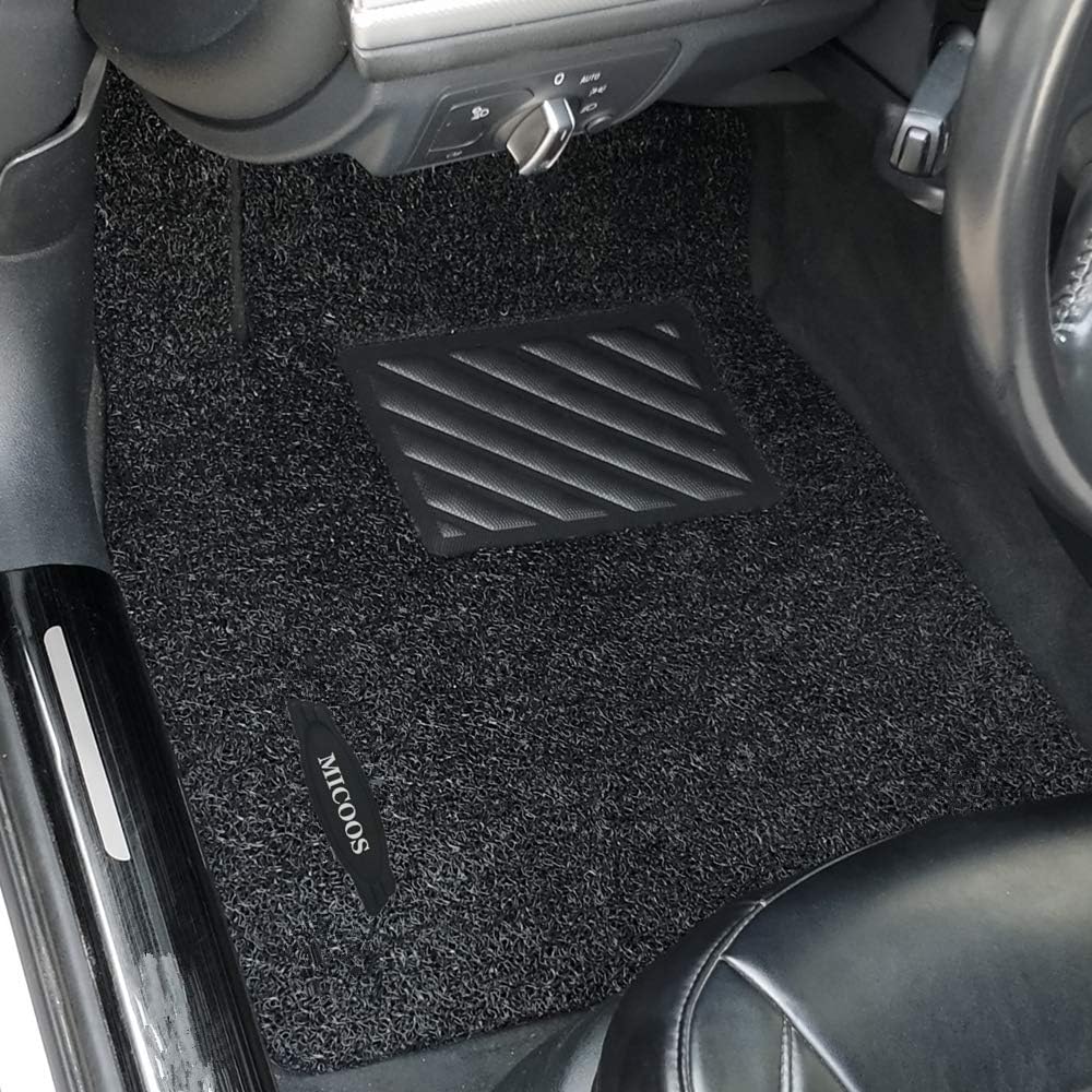 Black All Weather Heavy Duty Car Floor Mat Set W31310
