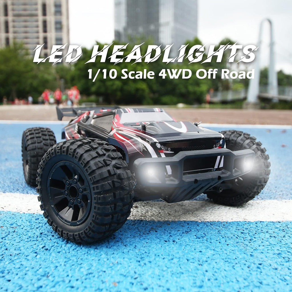 1:10 Scale 4WD Off Road RC Monster Truck with 2 Battery N8445