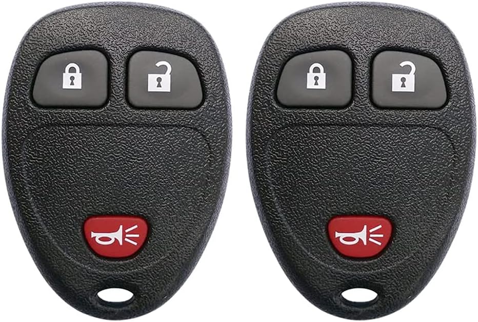 Keyless Entry Remote Car Key Fob Set of 2 D54000