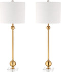 Metal LED Table Lamp Set of 2 T8506