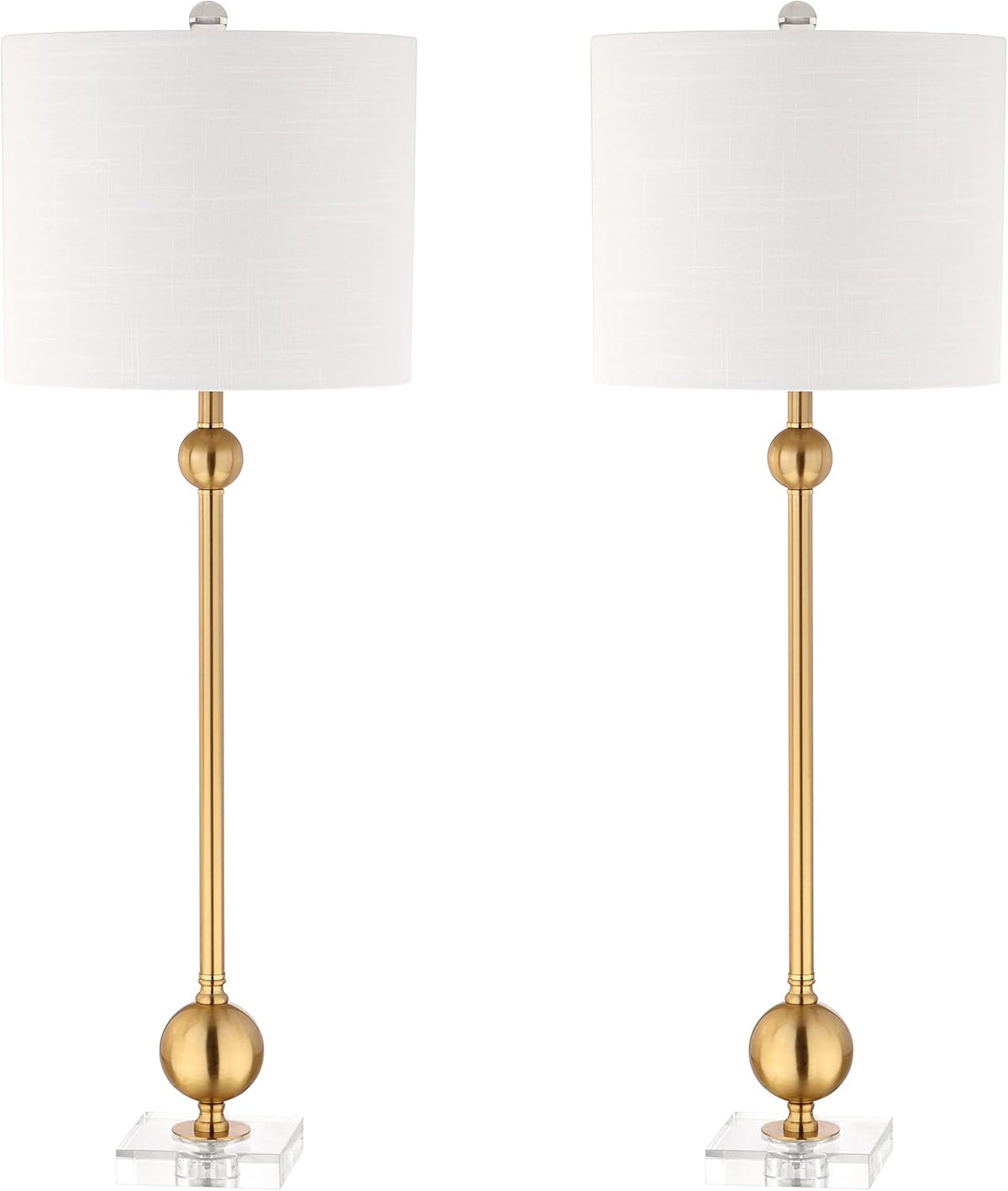 Metal LED Table Lamp Set of 2 T8506