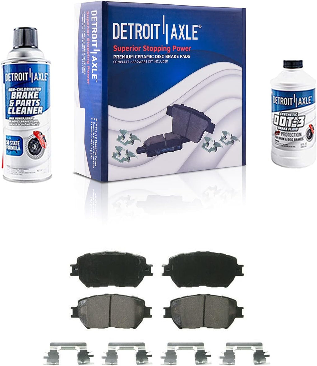 10.83 (275mm) Front Drilled and Slotted Disc Rotors + Brake Pads 6pc Set V65847