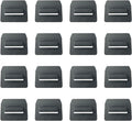 16 PCS White Sunshade Clips for Roof Shade M1538