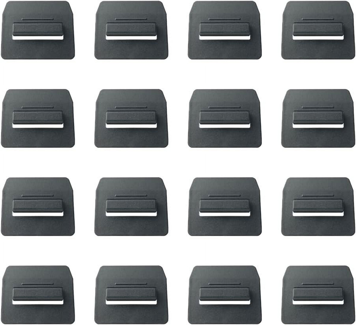 16 PCS White Sunshade Clips for Roof Shade M1538