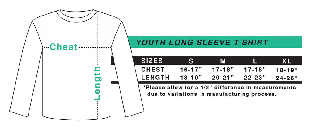 Long Sleeve Youth T-Shirt P1985