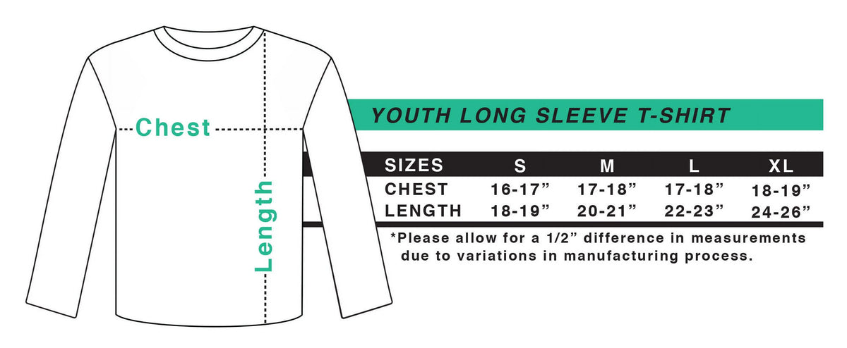 Long Sleeve Youth T-Shirt P1985