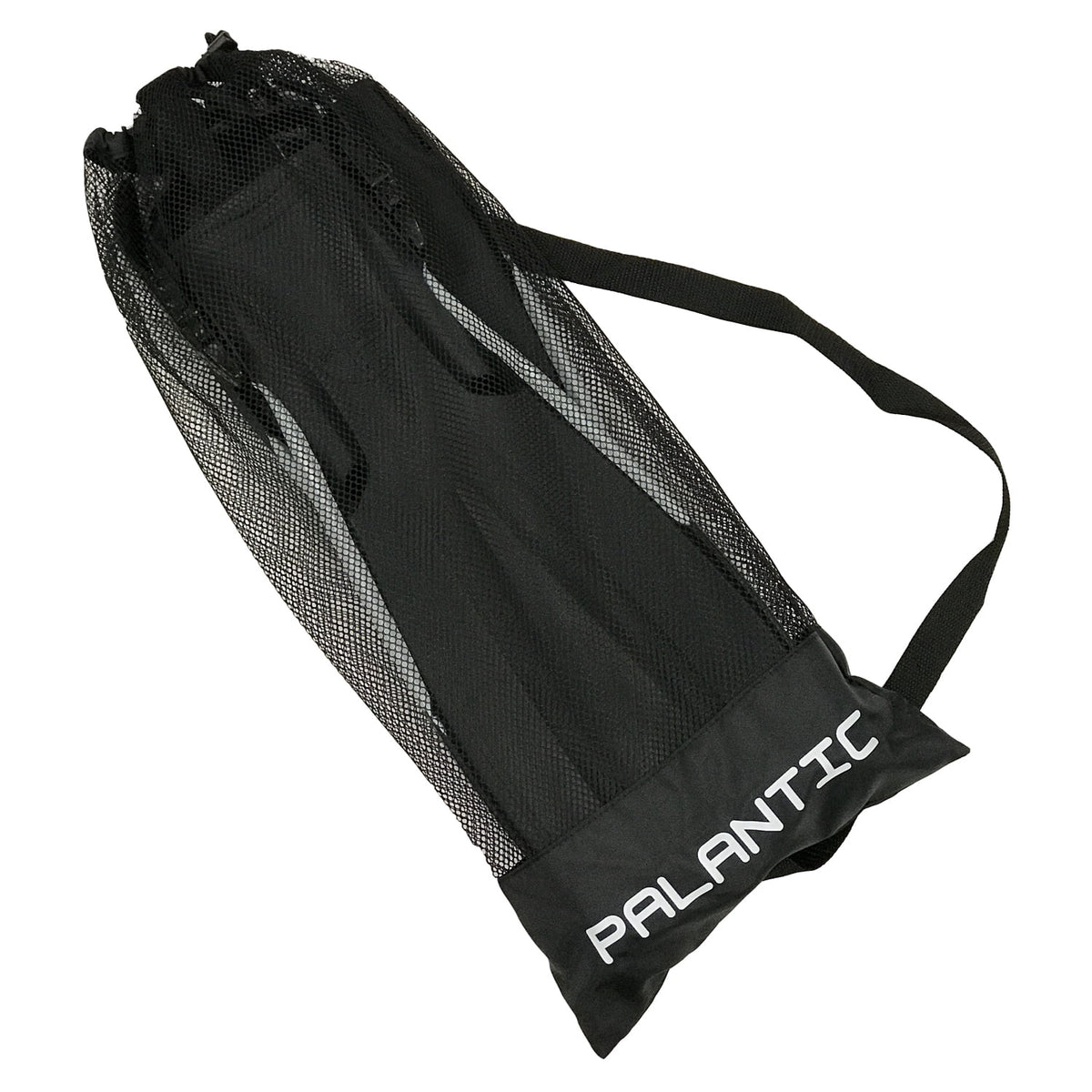 Black Rubber Dive Fins with Bag T2453