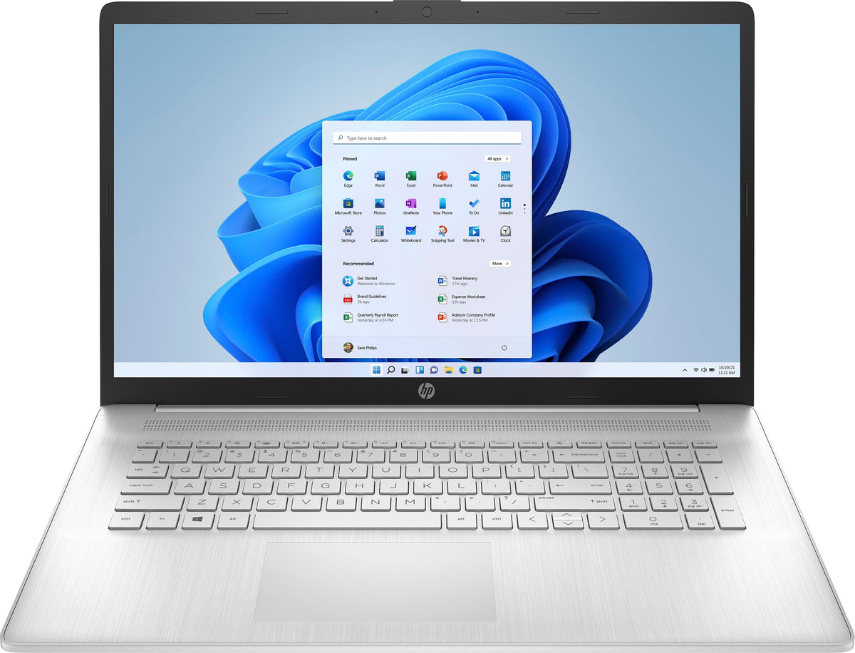 17.3" HD+ Laptop Intel Core i3 8GB DDR4 1TB HDD Windows 10 A654635