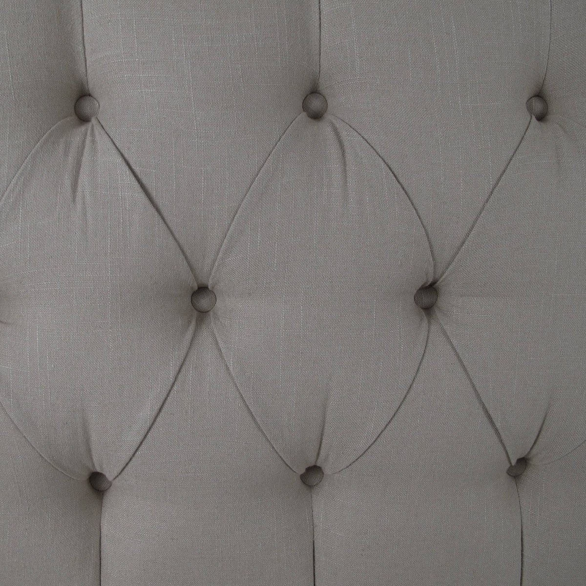 Gray Linen Tufted Wingback Headboard Y4558