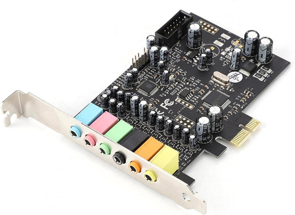 Black PCI-E 7.1 Sound Card I162875