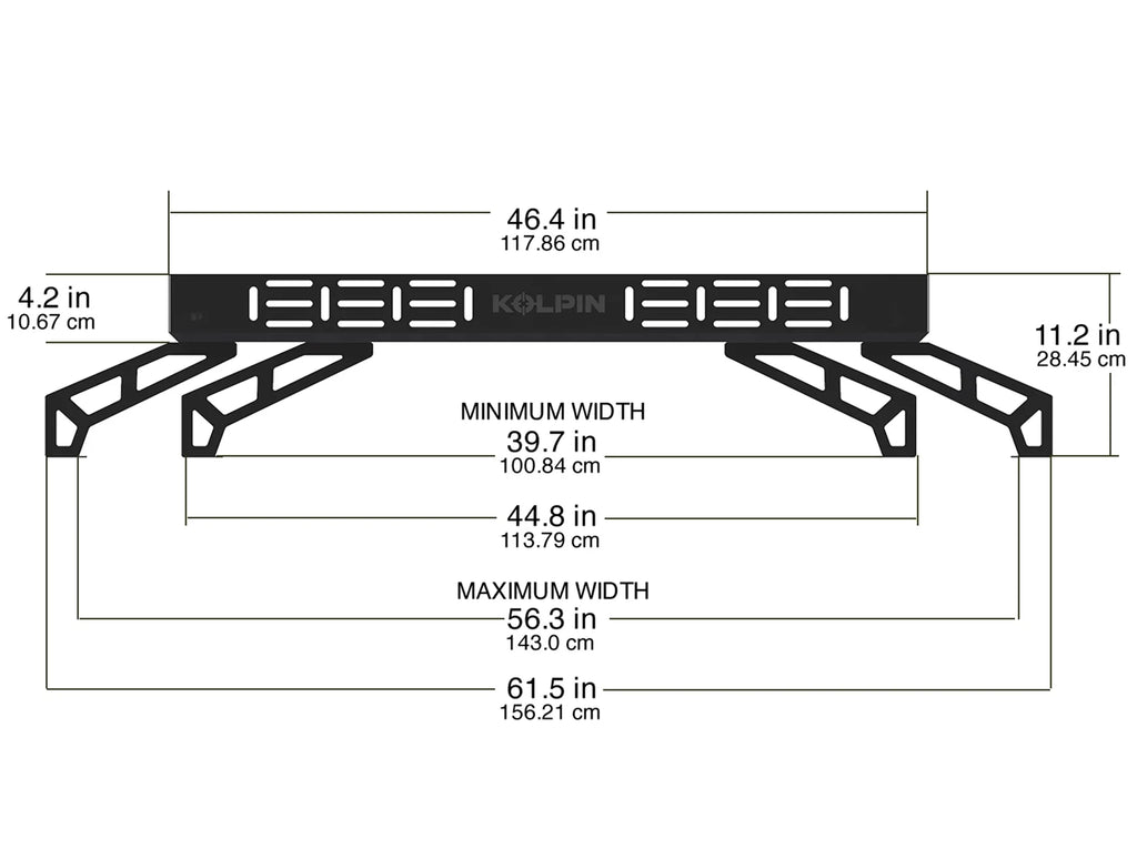 UTV Overbed Cargo Rack U327