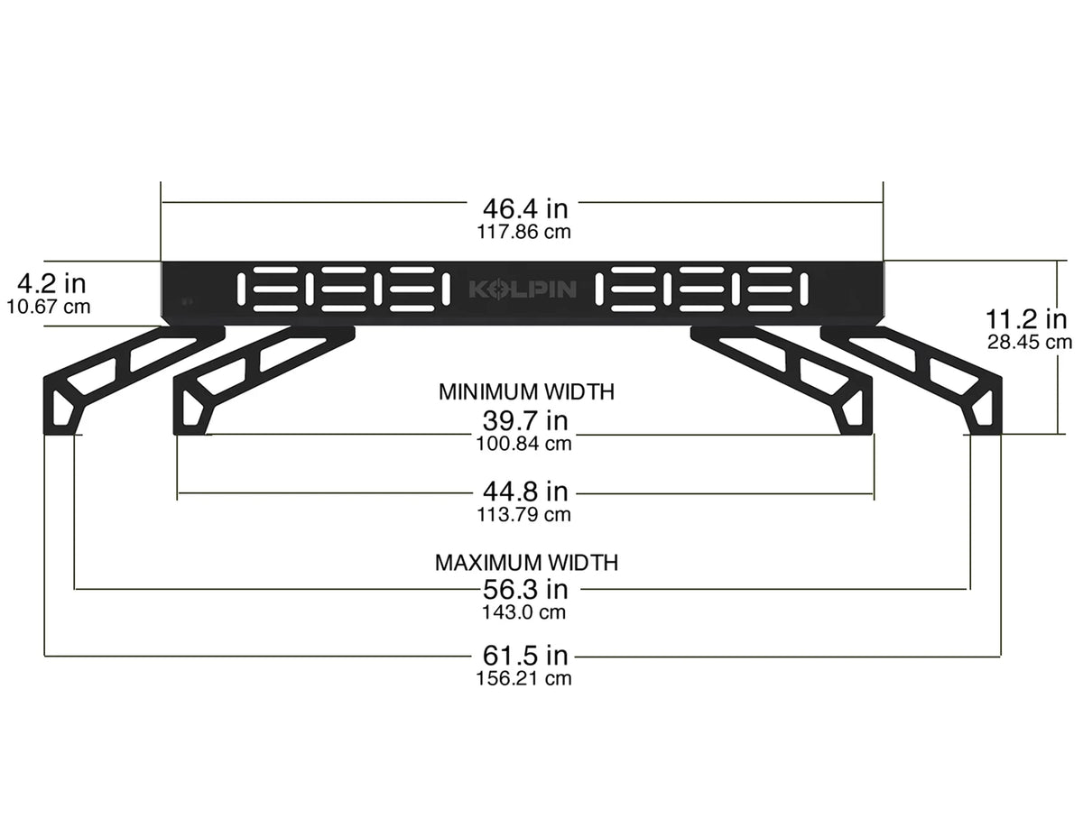UTV Overbed Cargo Rack U327