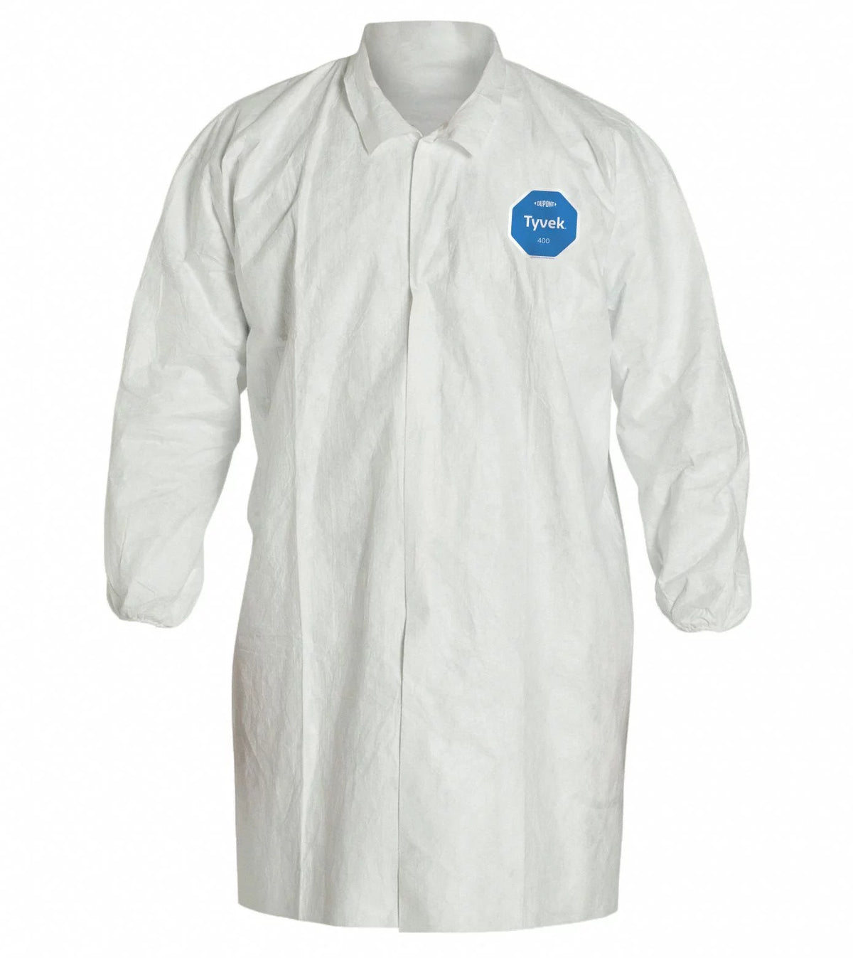 White Snaps Lab Coat J39129