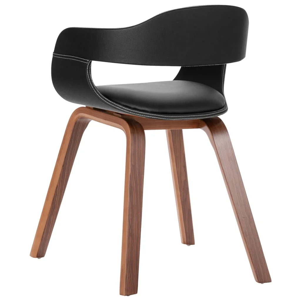 Bentwood Faux Leather Dining Chair C90844