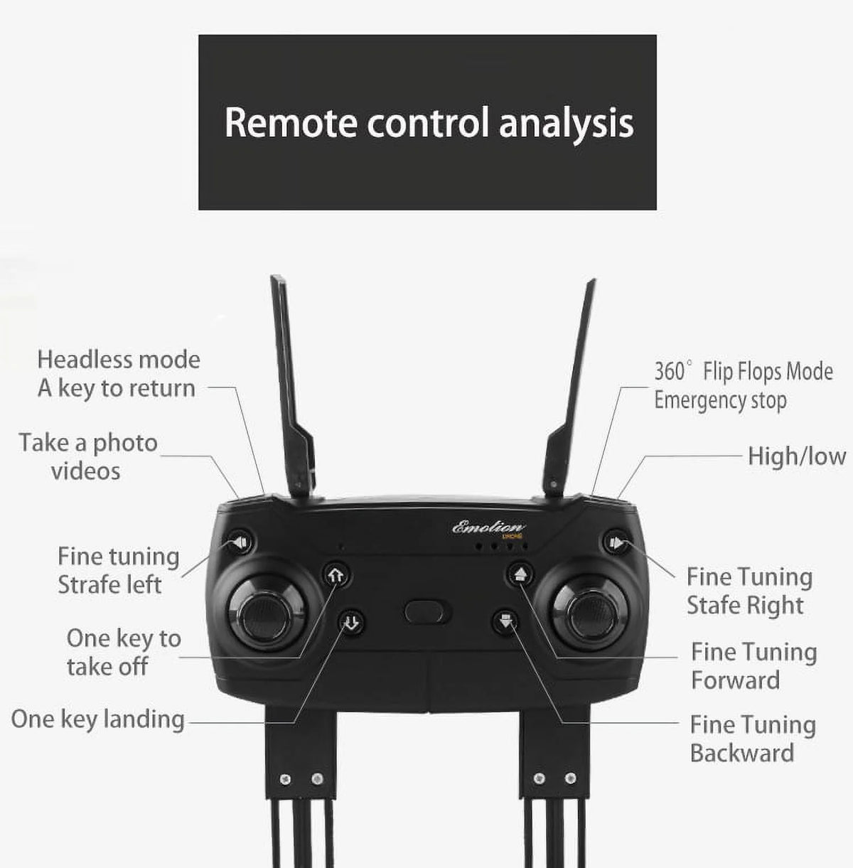 4K Folding Drone Quadcopter with Adjustable Camera A241