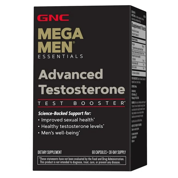 60 Ct Testosterone Support Capsules S4872