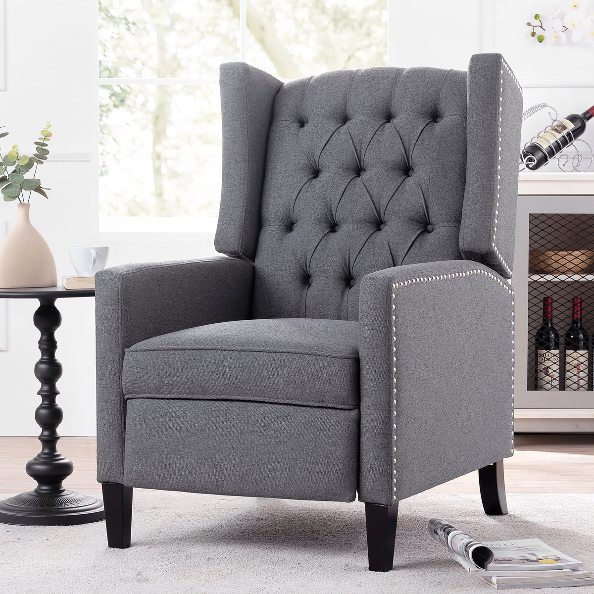 27.16" Wide Manual Wing Chair Recliner F845