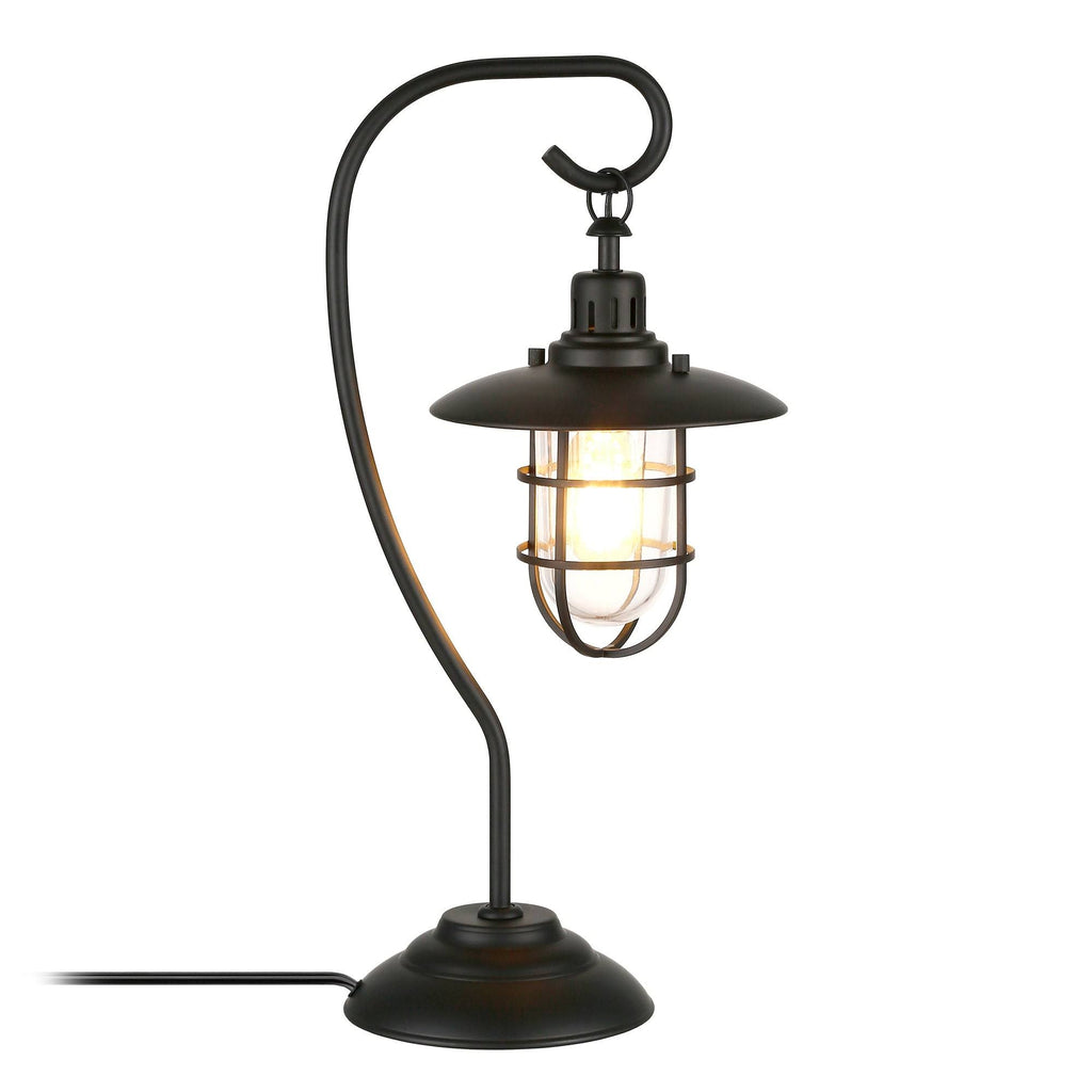 Blackened Bronze Nautical Lantern Lamp P698
