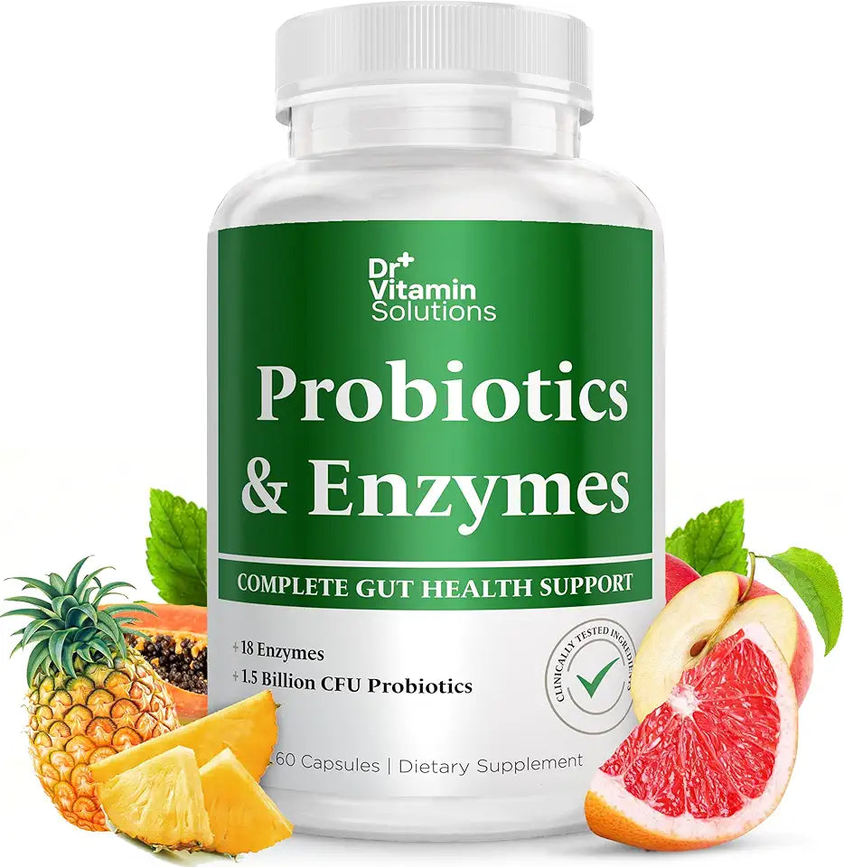 Multi Enzymes Pre and Probiotics 60 Capsules J8081