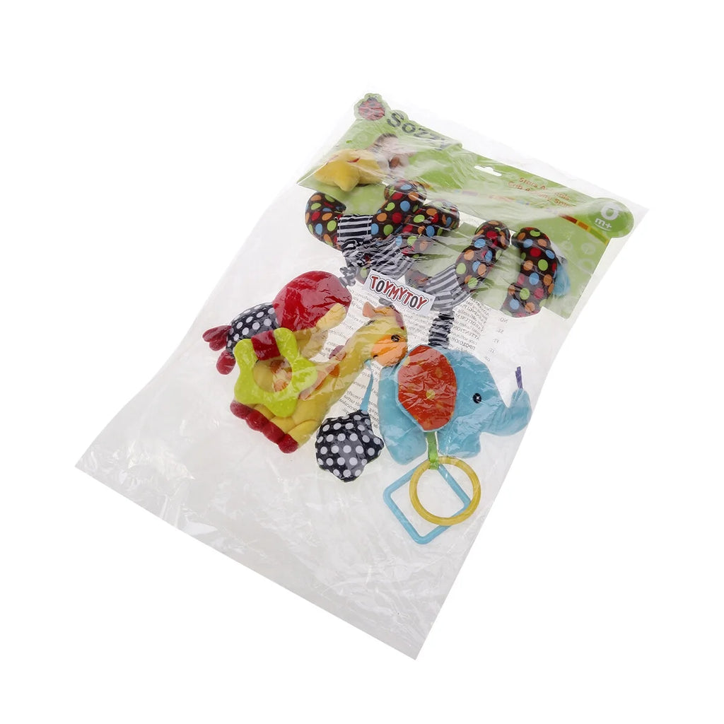 Infant Baby Activity Spiral Bed & Stroller Toy Plush Toy V470405