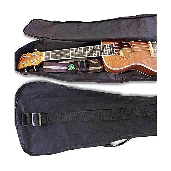 Tenor Ukulele Bundle with Strap, Case, Tuner, Picks, Pick Holder, Aquila Strings Q2893
