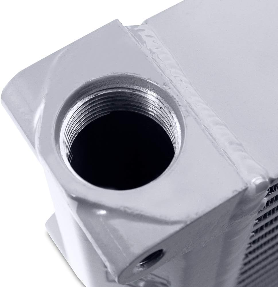 10" Core Silver Bar-and-Plate Oil Cooler E6524