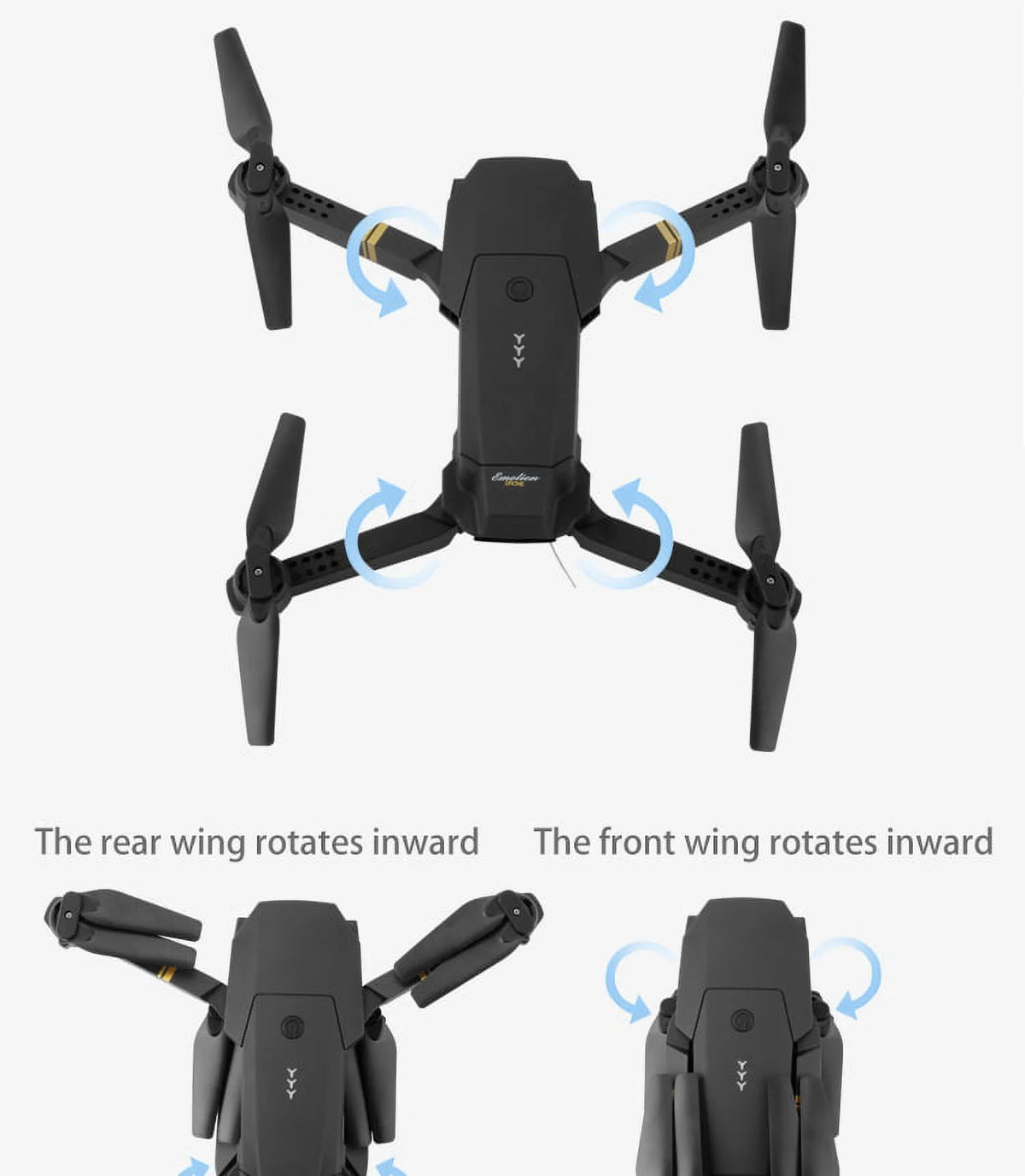 4K Folding Drone Quadcopter with Adjustable Camera A241