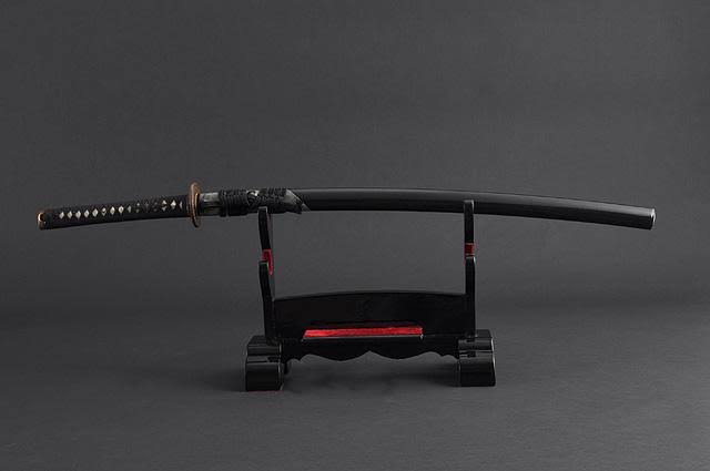 Sharp 1095 Carbon Steel Blade Samurai Katana Sword T340843